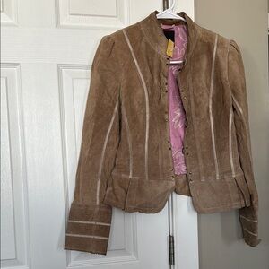 The Limited Brown Blazer Corduroy Tailored